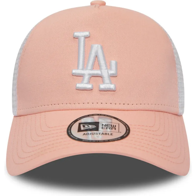 epci-curbata-roz-snapback-league-essential-a-frame-de-los-angeles-dodgers-mlb-de-new-era