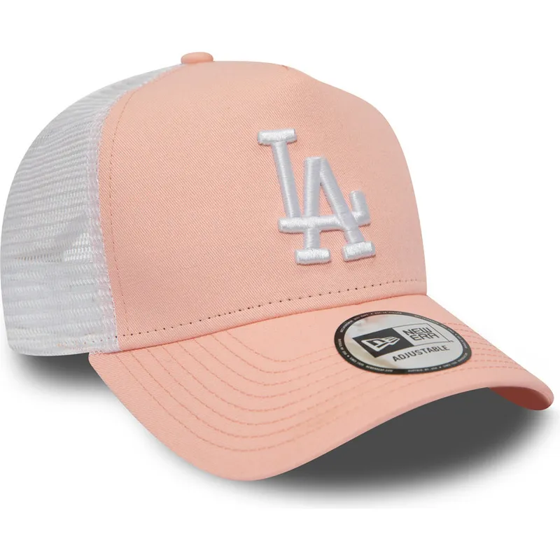 epci-curbata-roz-snapback-league-essential-a-frame-de-los-angeles-dodgers-mlb-de-new-era
