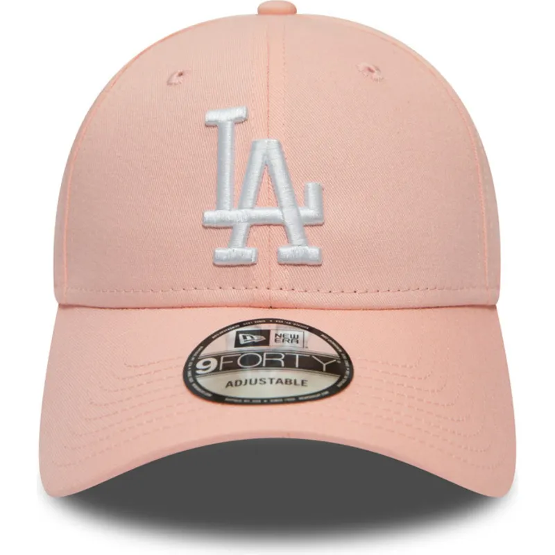 epci-curbata-roz-reglabila-9forty-league-essential-de-los-angeles-dodgers-mlb-de-new-era