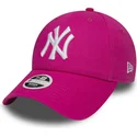 epci-curbata-roz-reglabila-9forty-essential-de-new-york-yankees-mlb-de-new-era