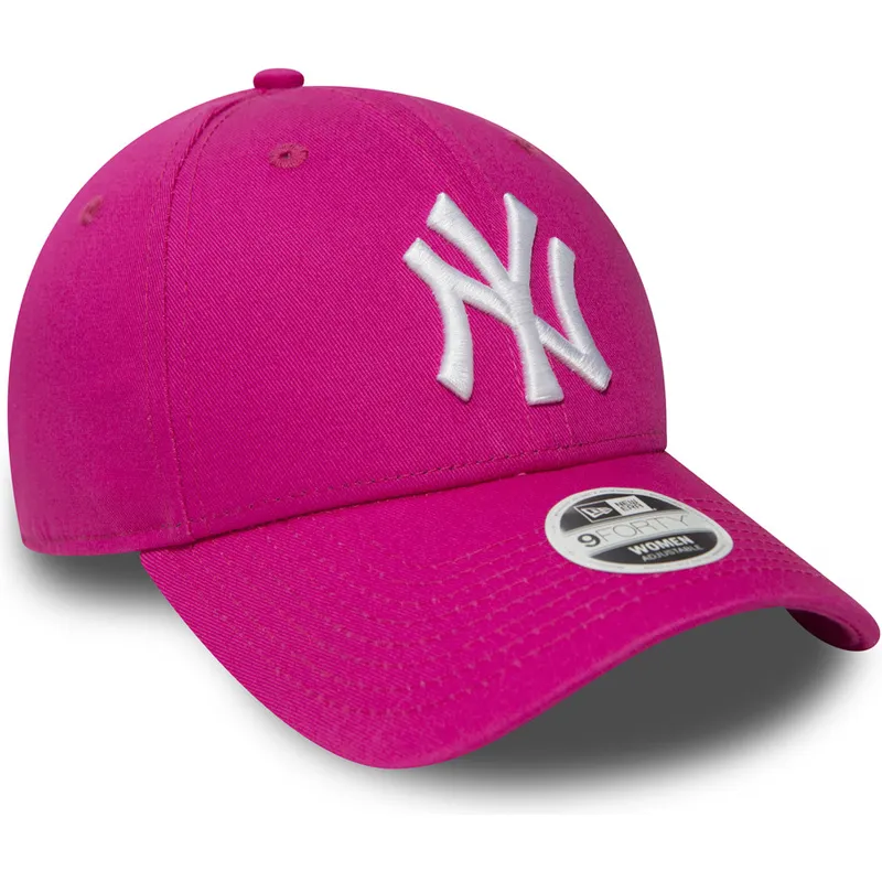 new-era-new-york-yankees-mlb-9forty-essential-verstellbare-rosa-kappe