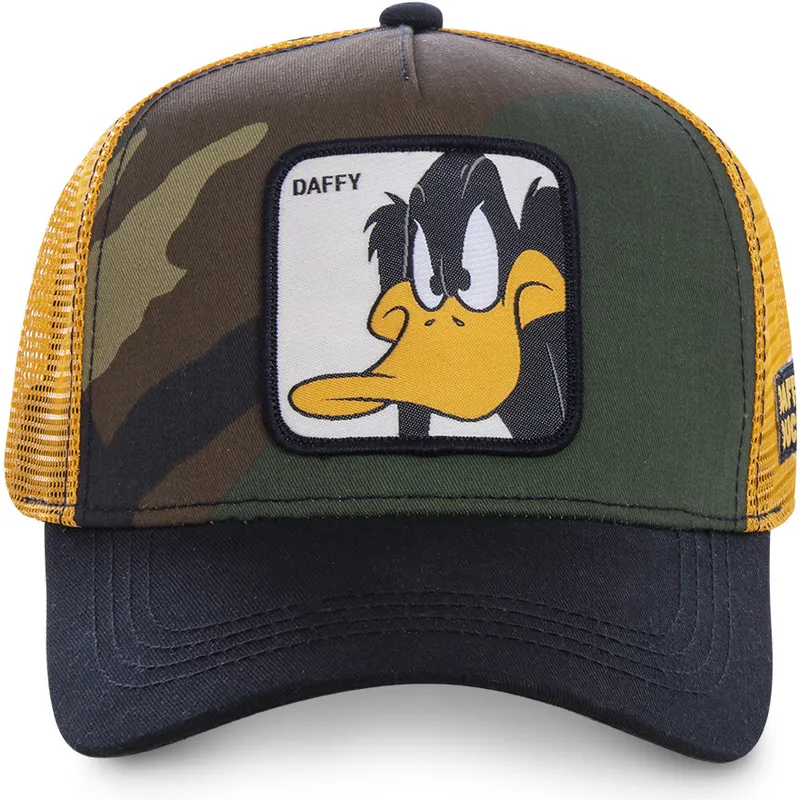 czapka-trucker-moro-zolto-czarna-kaczor-daffy-daf4-looney-tunes-od-capslab