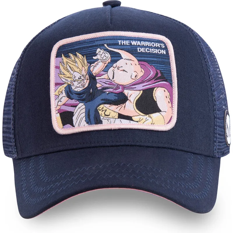 epci-curbata-bleumarin-snapback-warriors-decision-fin1-vegeta-vs-buu-dragon-ball-de-capslab