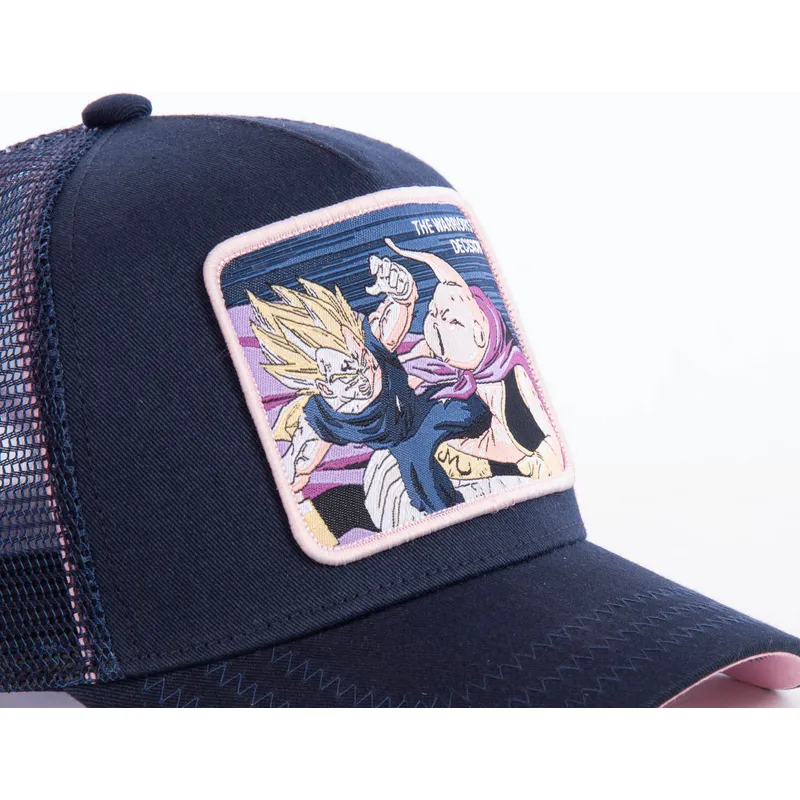 epci-curbata-bleumarin-snapback-warriors-decision-fin1-vegeta-vs-buu-dragon-ball-de-capslab