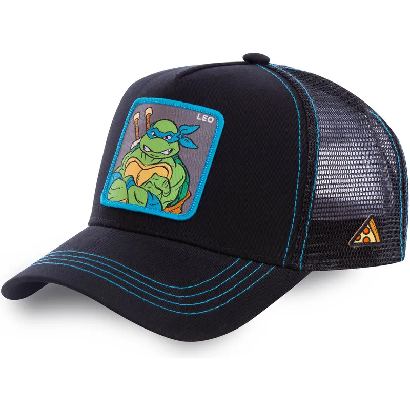 epci-curbata-negru-snapback-leo-leonardo-estoasele-ninja-de-capslab