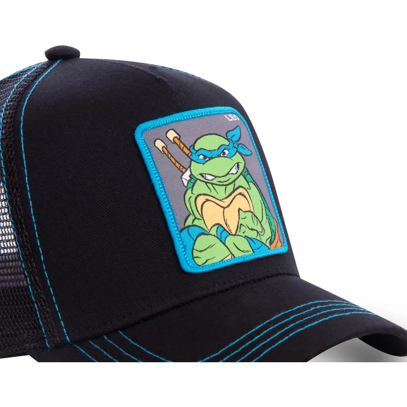 epci-curbata-negru-snapback-leo-leonardo-estoasele-ninja-de-capslab