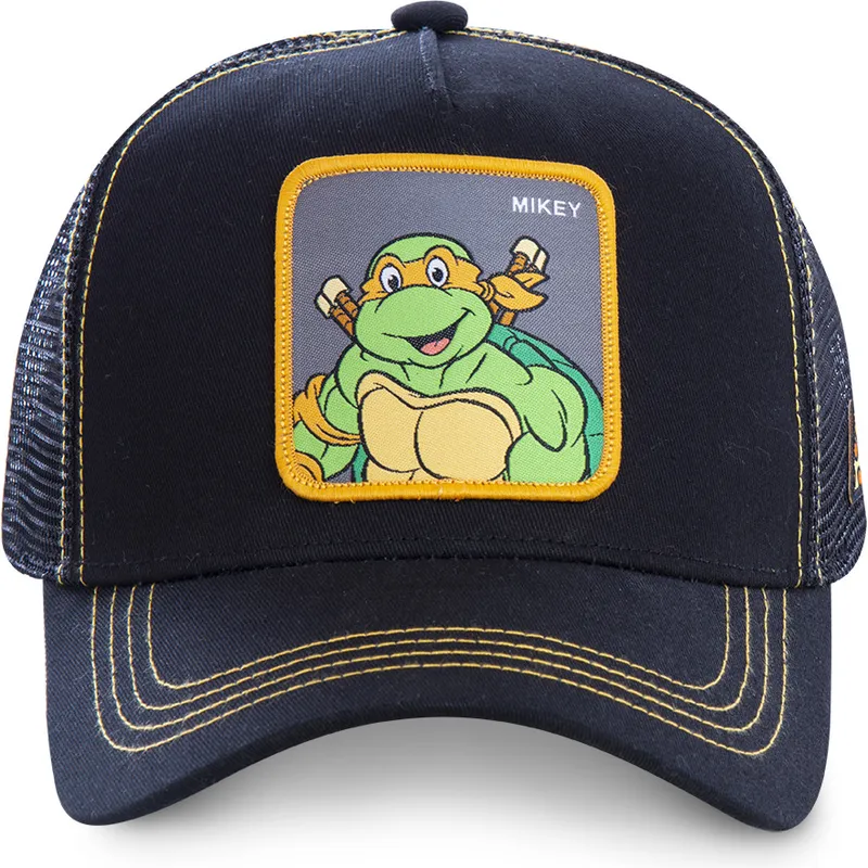 epci-curbata-negru-snapback-mik-michelangelo-estoasele-ninja-de-capslab