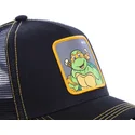 epci-curbata-negru-snapback-mik-michelangelo-estoasele-ninja-de-capslab