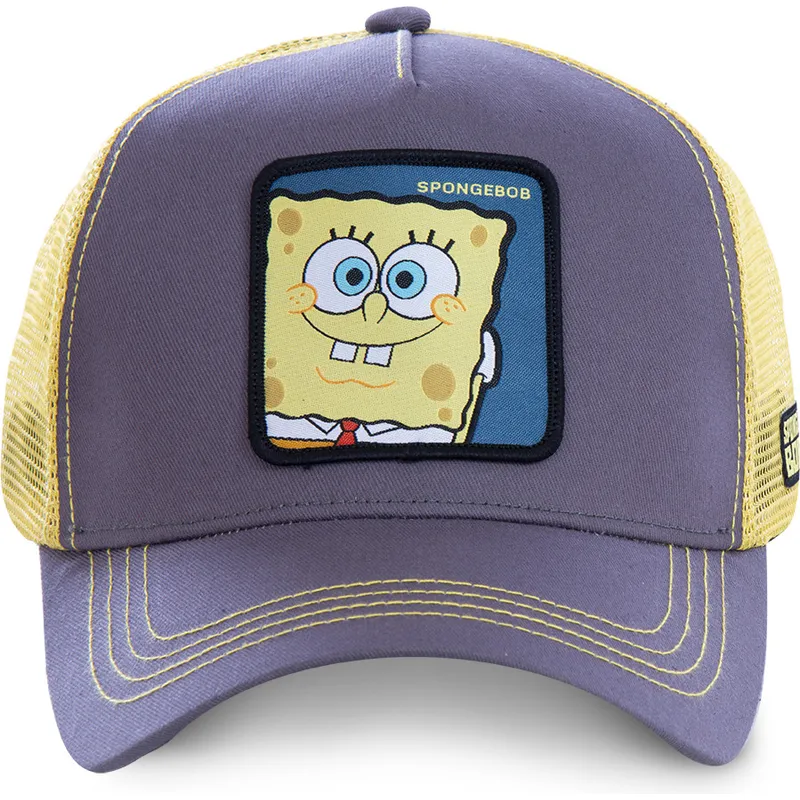 epci-curbata-gri-snapback-spo-buretele-bob-spongebob-de-capslab