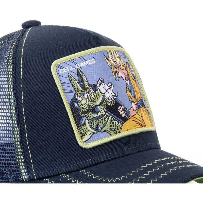 epci-curbata-bleumarin-snapback-gam1-cell-vs-goku-dragon-ball-de-capslab