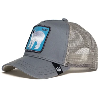 gorra-trucker-gris-oso-polar-bearrr-de-goorin-bros