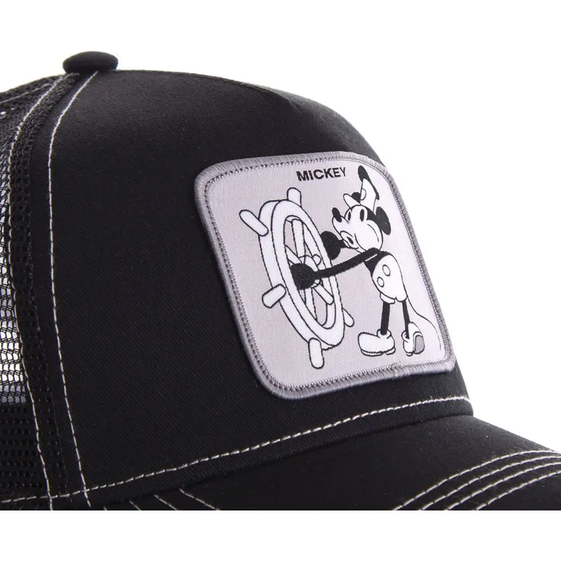 epci-curbata-negru-snapback-vintage-vin2-mickey-mouse-disney-de-capslab