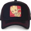 epci-curbata-negru-snapback-baby-bgr3-groot-marvel-comics-de-capslab