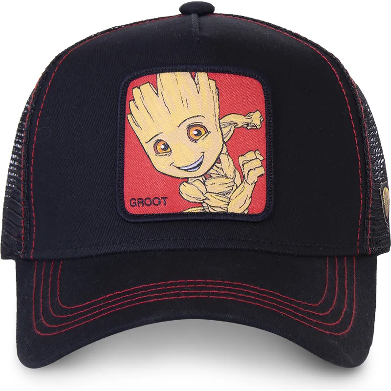 epci-curbata-negru-snapback-baby-bgr3-groot-marvel-comics-de-capslab