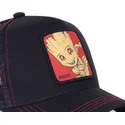 epci-curbata-negru-snapback-baby-bgr3-groot-marvel-comics-de-capslab