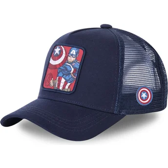 epci-curbata-bleumarin-snapback-cpt1-capitanul-america-marvel-comics-de-capslab