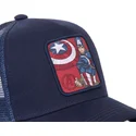 epci-curbata-bleumarin-snapback-cpt1-capitanul-america-marvel-comics-de-capslab