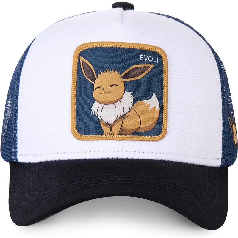 epci-curbata-alb-snapback-evo3-eevee-pokemon-de-capslab epci-curbata-alb-snapback-evo3-eevee-pokemon-de-capslab