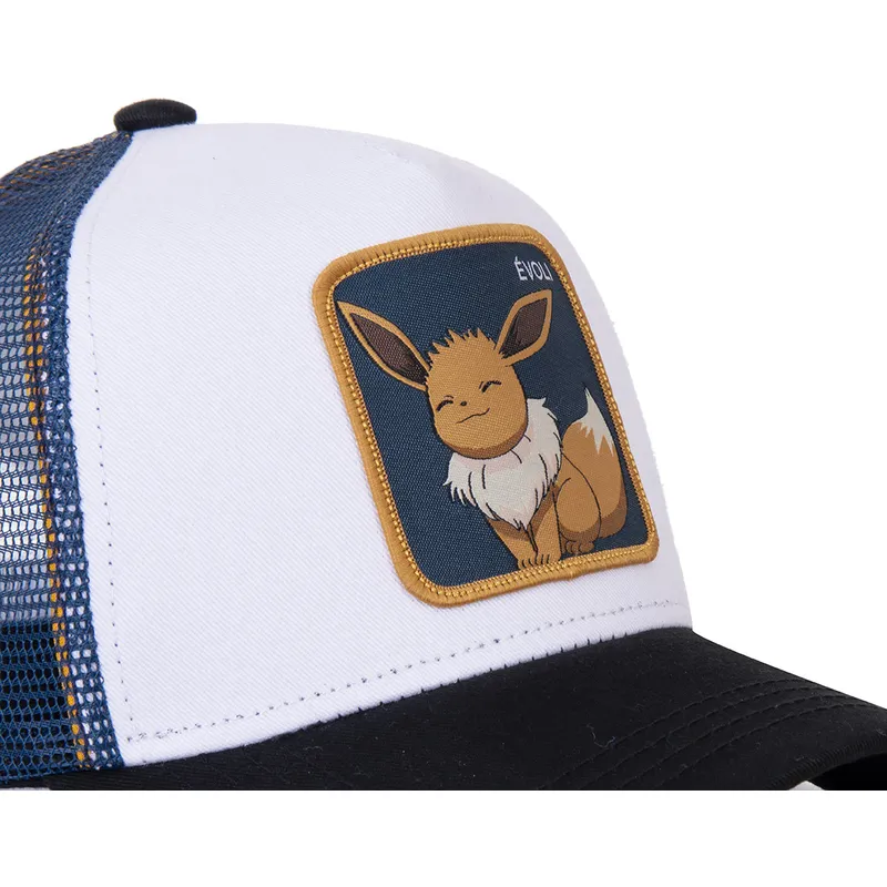 epci-curbata-alb-snapback-evo3-eevee-pokemon-de-capslab epci-curbata-alb-snapback-evo3-eevee-pokemon-de-capslab