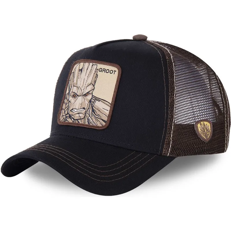 epci-curbata-negru-snapback-gro2-groot-marvel-comics-de-capslab