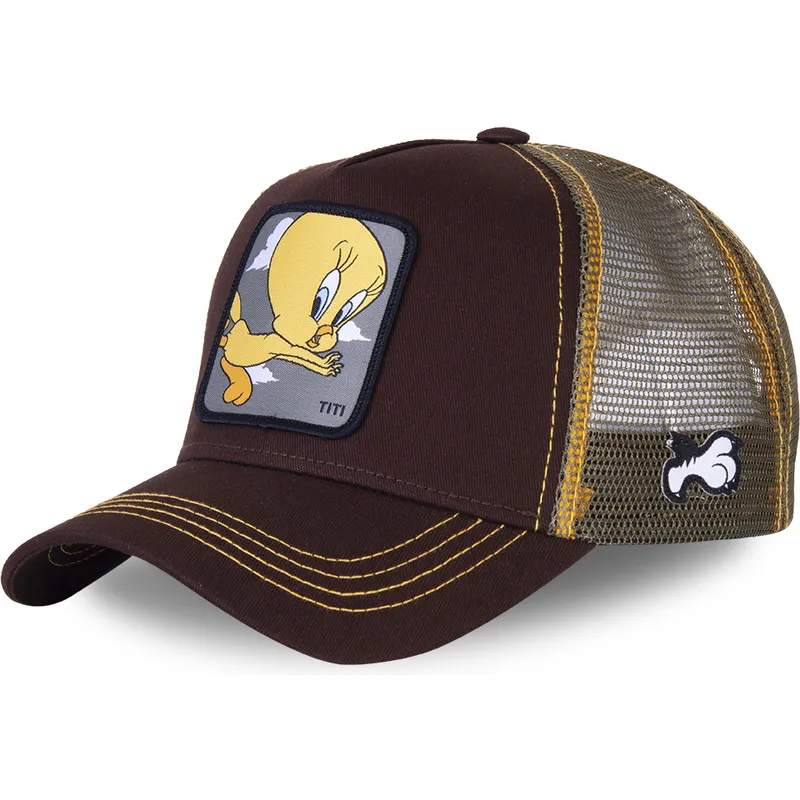 epci-curbata-maro-snapback-tit1-tweety-looney-tunes-de-capslab