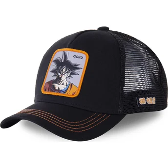 Șepci curbată camionagiu negru snapback GOKD Son Goku Dragon Ball de Capslab