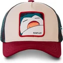 epci-curbata-bej-snapback-sno2-snorlax-pokemon-de-capslab