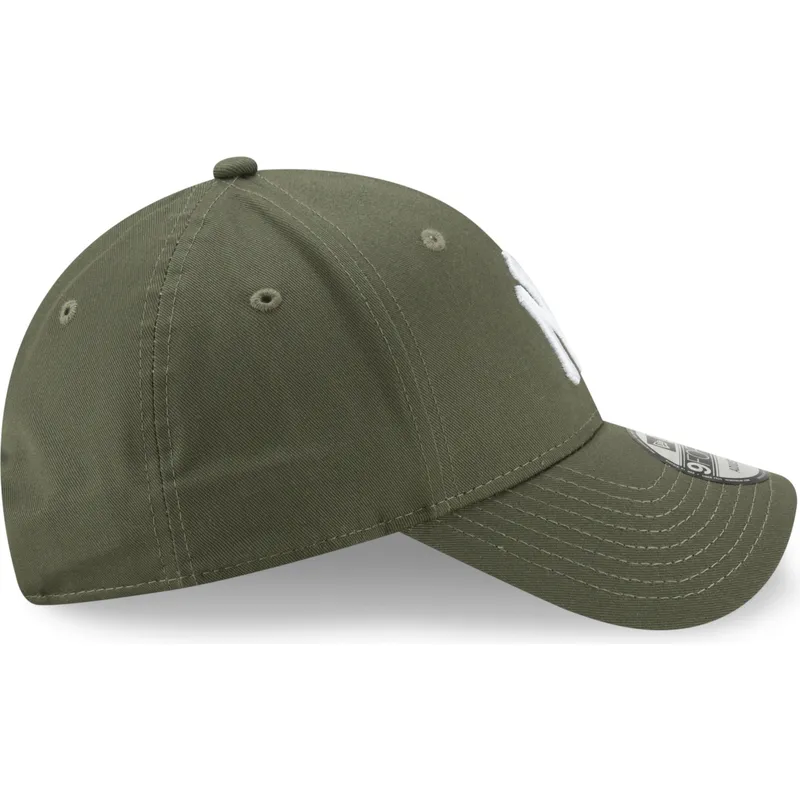 zielona-regulowana-czapka-z-daszkiem-9forty-league-essential-new-york-yankees-mlb-new-era