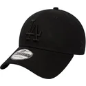 cappellino-con-visiera-curva-nero-regolabile-con-logo-nero-9forty-league-essential-dei-los-angeles-dodgers-mlb-di-new-era