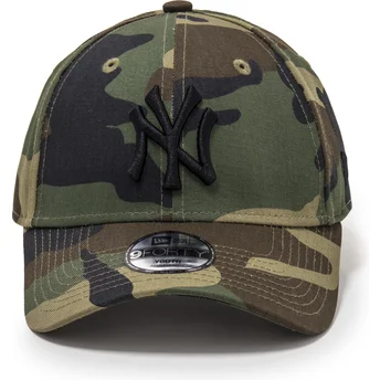 Șepci curbată camuflaj reglabilă pentru copii 9FORTY League Essential de New York Yankees MLB de New Era