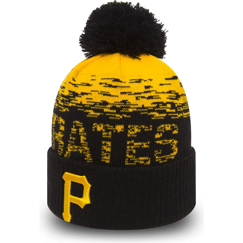 caciuli-pompon-galben-cuff-knit-sport-de-pittsburgh-pirates-mlb-de-new-era