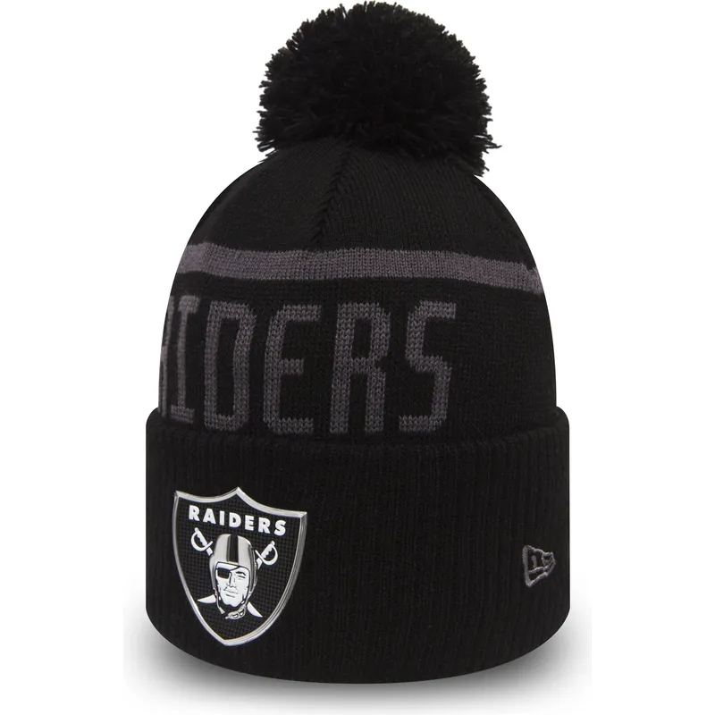 caciuli-pompon-negru-cuff-knit-coll-de-las-vegas-raiders-nfl-de-new-era caciuli-pompon-negru-cuff-knit-coll-de-las-vegas-raiders-nfl-de-new-era
