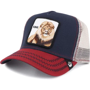 casquette-trucker-bleue-marine-lion-big-rock-goorin-bros