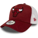 epci-curbata-rou-reglabila-trucker-shadow-tech-a-frame-de-chicago-bulls-nba-de-new-era