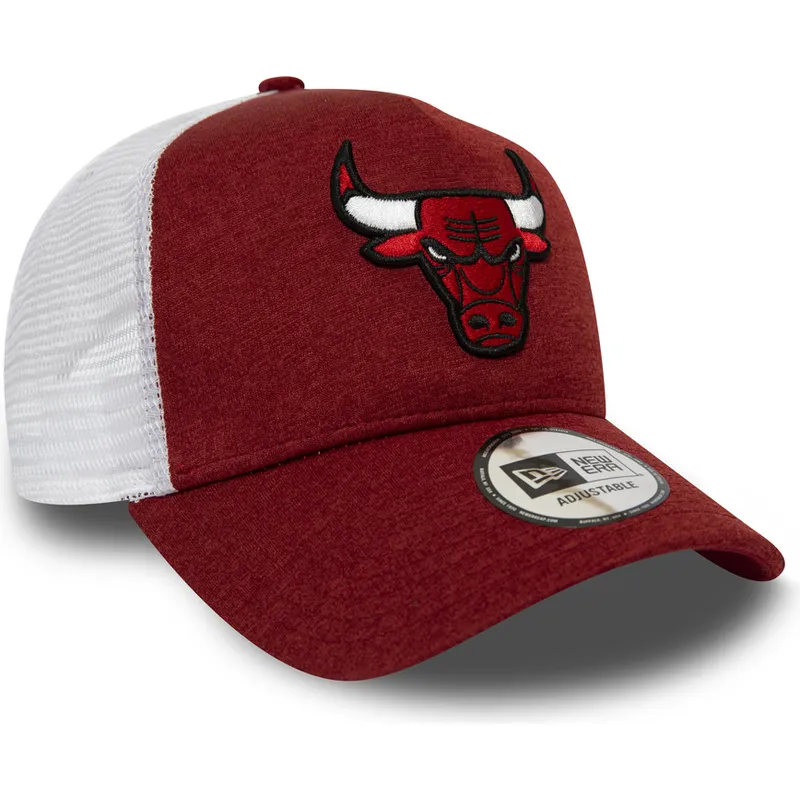 epci-curbata-rou-reglabila-trucker-shadow-tech-a-frame-de-chicago-bulls-nba-de-new-era