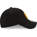 new-era-curved-brim-orange-logo-9forty-league-essential-neon-new-york-yankees-mlb-black-adjustable-cap