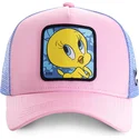 epci-curbata-roz-snapback-twe1-tweety-looney-tunes-de-capslab