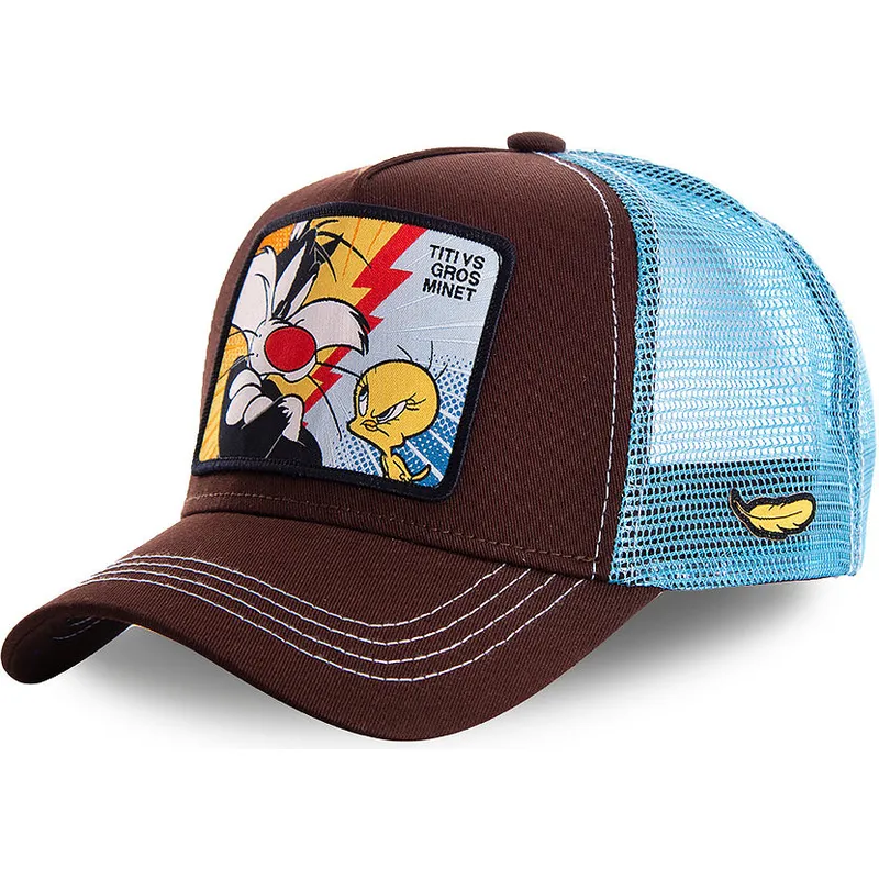 epci-curbata-maro-snapback-vs-tvg1-silvestre-i-tweety-looney-tunes-de-capslab