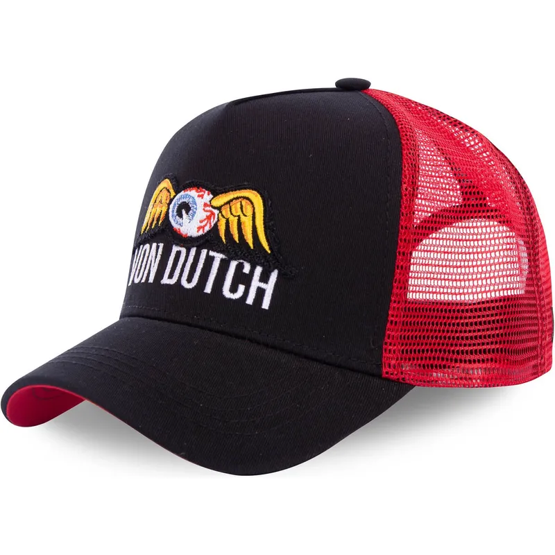 epci-curbata-negru-snapback-eyepat2-de-von-dutch