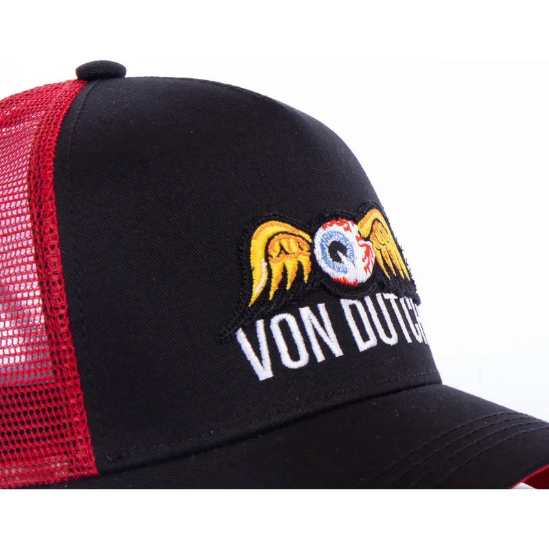 epci-curbata-negru-snapback-eyepat2-de-von-dutch