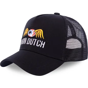 casquette-trucker-noire-eyepat3-von-dutch