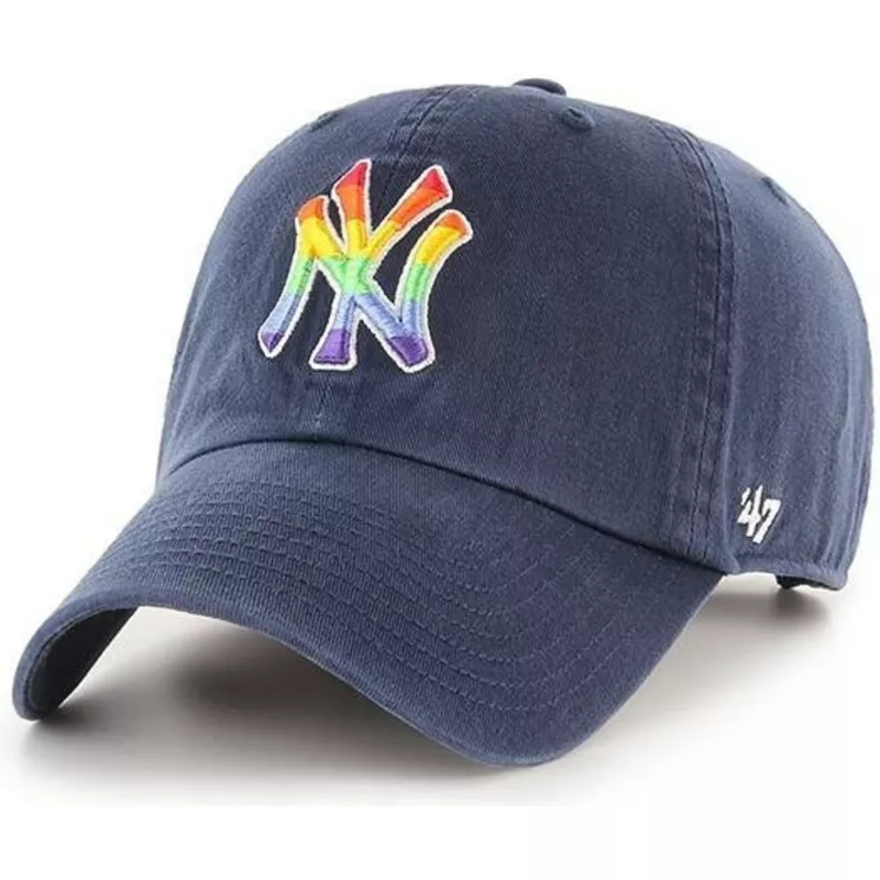Gorra curva negra de New York Yankees MLB de 47 Brand