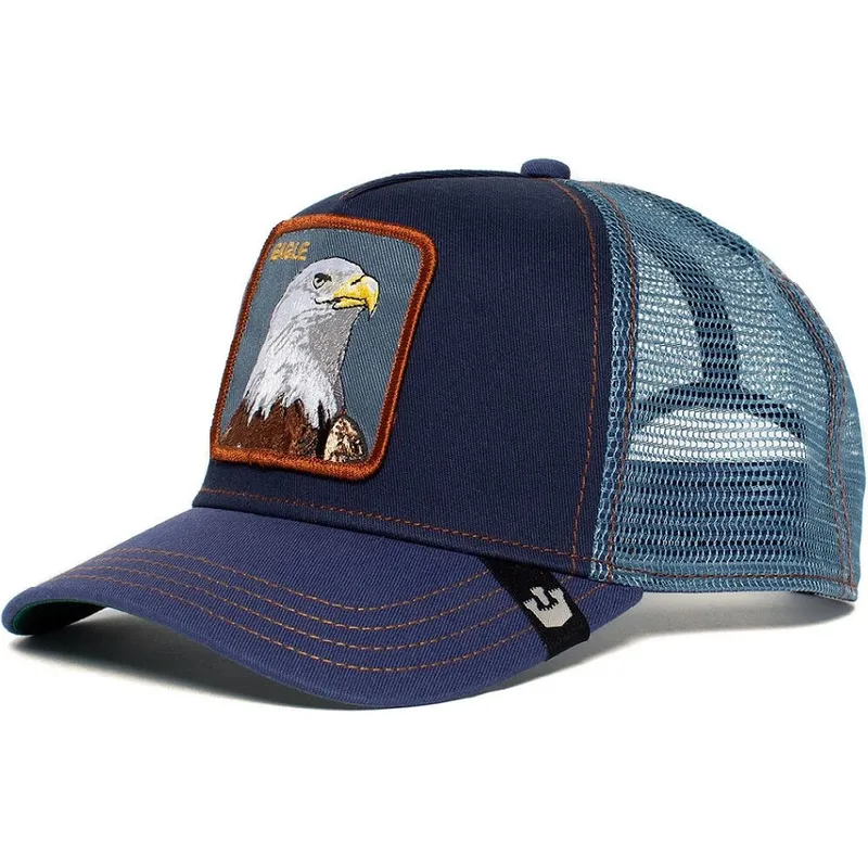 epci-curbata-bleumarin-snapback-eagle-the-farm-de-goorin-bros