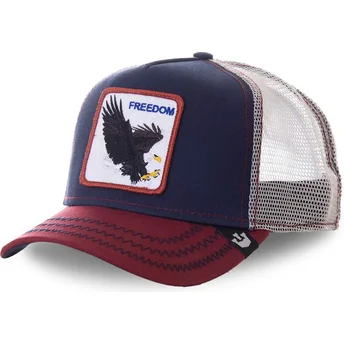 casquette-trucker-bleue-marine-aigle-let-it-ring-goorin-bros