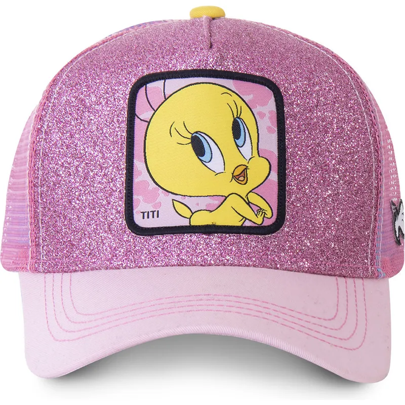 epci-curbata-roz-snapback-purpurina-twe4-tweety-looney-tunes-de-capslab epci-curbata-roz-snapback-purpurina-twe4-tweety-looney-tunes-de-capslab