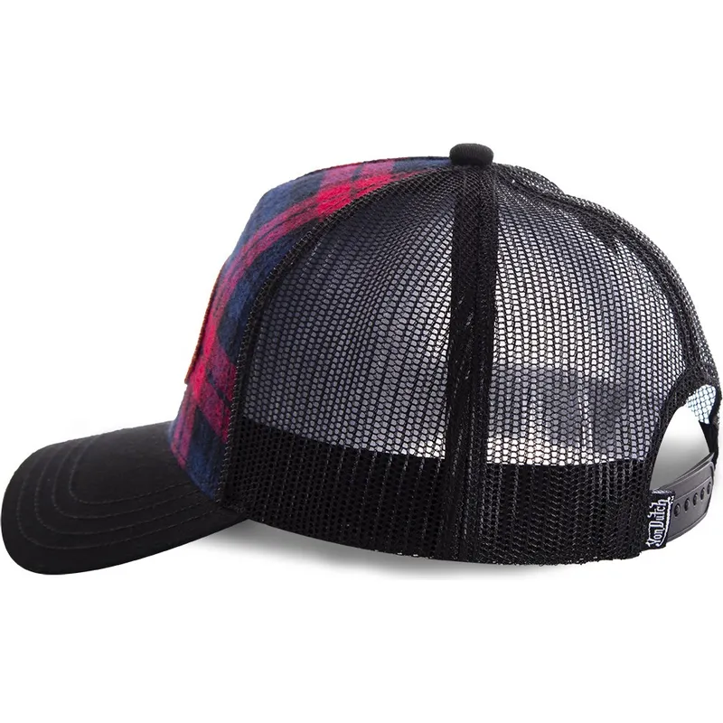 epci-curbata-negru-snapback-estampado-cuadros-carb2-de-von-dutch