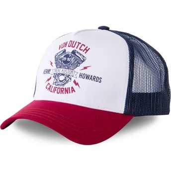Șepci curbată alb snapback MOTBLU de Von Dutch