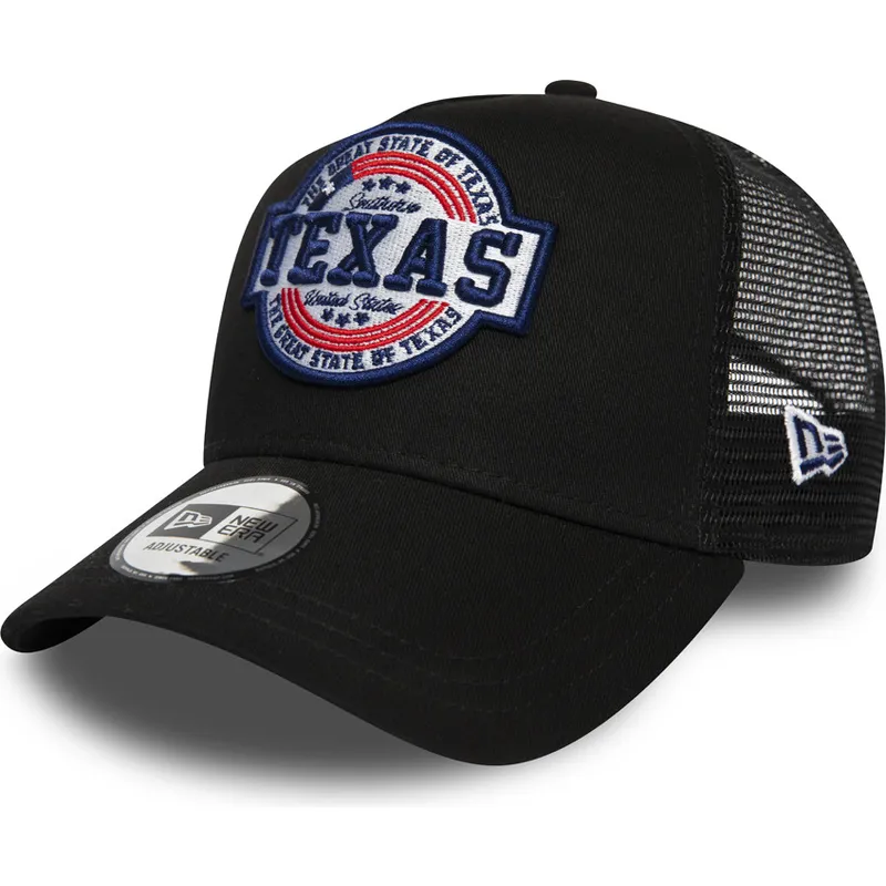 epci-curbata-negru-snapback-a-frame-usa-patch-texas-de-new-era