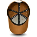 gorra-curva-marron-trigo-ajustable-9forty-league-essential-de-new-york-yankees-mlb-de-new-era