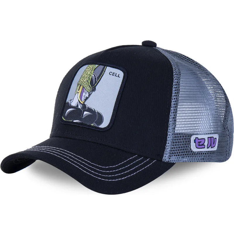 epci-curbata-negru-snapback-celb-cell-dragon-ball-de-capslab